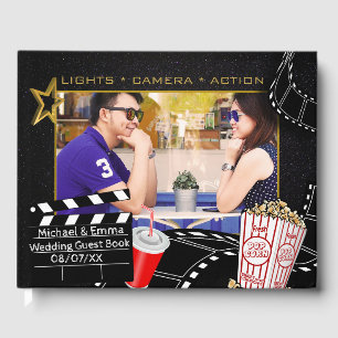 Personalisiert-Filmstar-Hochzeit Gästebuch