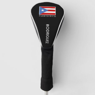 Personalisiert, Flagge von Puerto Rico Golf Headcover