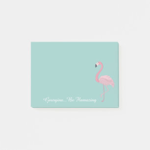 Personalisiert Flamingo   Fantastisch Post-it Klebezettel