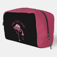 Personalisiert Flamingo Wine Drinker Gag