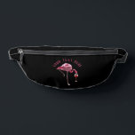 Personalisiert Flamingo Wine Drinker Novelty Bauchtasche<br><div class="desc">Niedlicher personalisierter Flamingo Gag Fanny Pack. Fügen Sie Ihren Namen oder Ihre Nachricht hinzu,  indem Sie oben auf die Schaltfläche "Personalisieren" klicken</div>