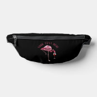 Personalisiert Flamingo Wine Drinker Novelty
