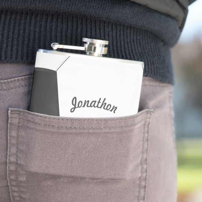 Personalisiert Flasensoccer Flachmann (Beispiel)