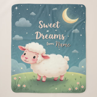 Personalisiert Fleece Blanket - Sweet Dreams Farm Sherpadecke