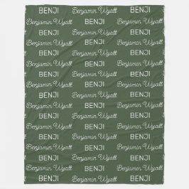 Personalisiert Fleecedecke