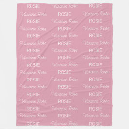 Personalisiert Fleecedecke