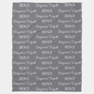 Personalisiert Fleecedecke