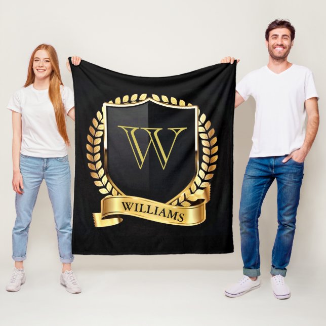 Personalisiert Fleecedecke (Beispiel)