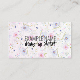 Personalisiert "Floral Bloom" (amerikanisch) Visitenkarte