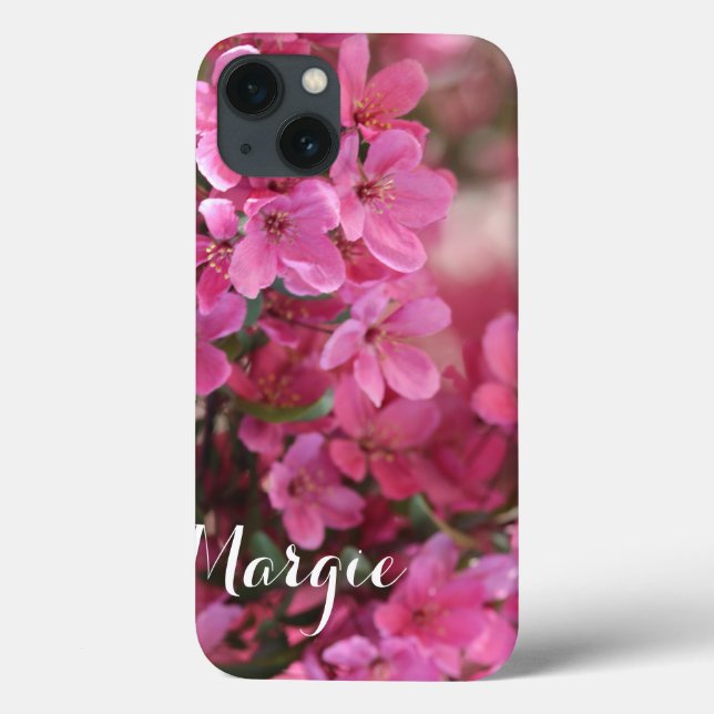 Personalisiert-Flower-iPad Air Hüllen (Rückseite)