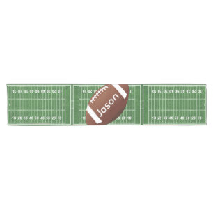 Personalisiert Football Design Table Runner Kurzer Tischläufer