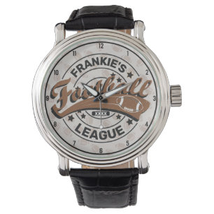 Personalisiert Football League Player Game Armbanduhr