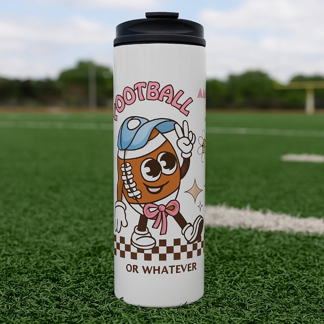 Personalisiert Football Mum Thermosbecher (Von Creator hochgeladen)