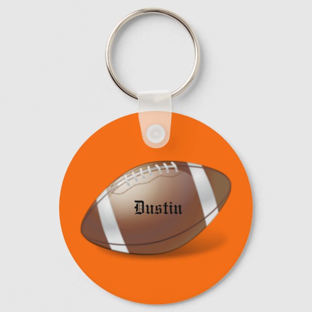 Personalisiert Football Schlüsselanhänger (Vorderseite)
