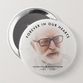 Personalisiert Forever in unserem Hearts Foto Memo Button