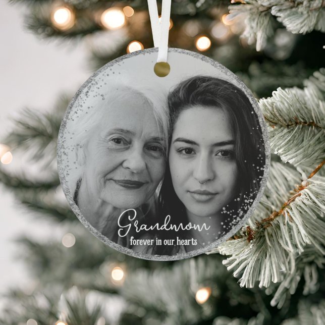 Personalisiert Forever in unserem Herz-Foto-Speich Ornament Aus Metall (Von Creator hochgeladen)