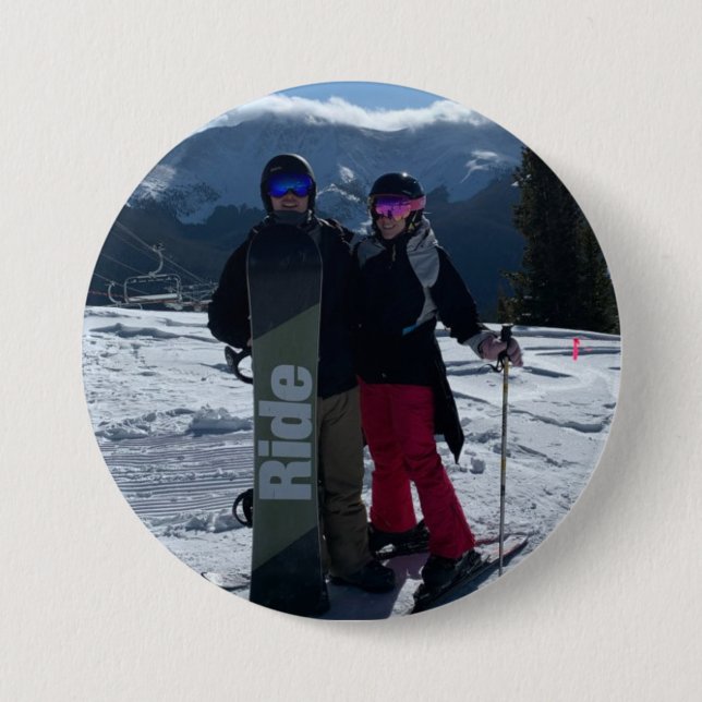 Personalisiert Foto hinzufügen Button (Vorderseite)