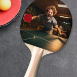 Personalisiert Foto Sport Gamer Tischtennis Schläger<br><div class="desc">Dieses Design wurde mithilfe von digitaler Kunst erstellt und kann in dem Bereich personalisiert sein, der zur Verfügung gestellt wird, oder indem Sie den Klick wählen, um weitere Optionen anzupassen und den Namen, die Initialen oder die Wörter zu ändern. Sie können auch die Textfarbe und den Textstil ändern oder den...</div>