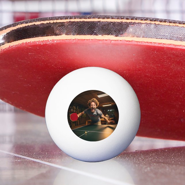 Personalisiert Foto Sport Gamer Tischtennisball (Von Creator hochgeladen)