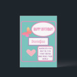 Personalisiert Friend Happy Birthday Gruß Karte<br><div class="desc">Das Hotel liegt sehr zentral und ist sehr personalisiert. Ihr bester Freund wird dieses hübsche Kartendesign Liebe geben.</div>