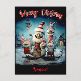 Personalisiert frohe Weihnachten Funny