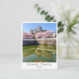 Personalisiert, Frühlings Himeji-Schloss Postkarte