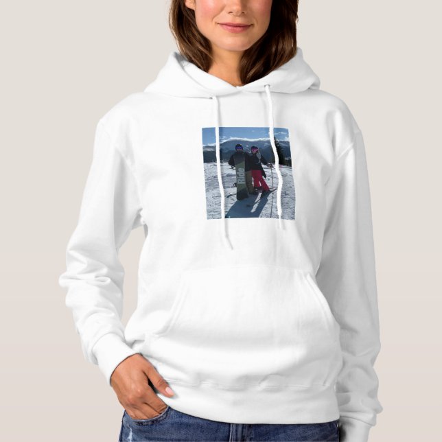 Personalisiert Fügen Sie Ihr eigenes Foto Hoodie h (Vorderseite)