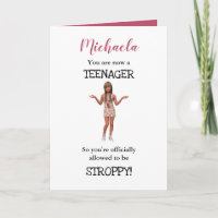 Personalisiert Funny 13. Geburtstag | Teenager