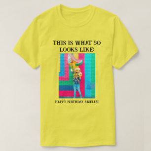 Personalisiert Funny 50. Meilenstein Geburtstag T  T-Shirt