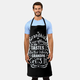 Personalisiert Funny Grandpa GRILLEN Koch Schürze