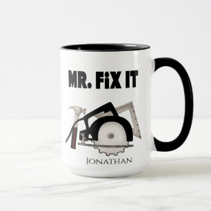 Personalisiert Funny Mr Fix It Tasse