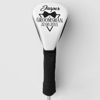 Personalisiert für Trauzeuge Golf Headcover