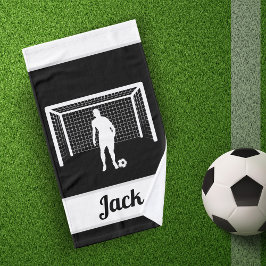 Personalisiert Fußball Goalie Goalkeeper Football Handtuch