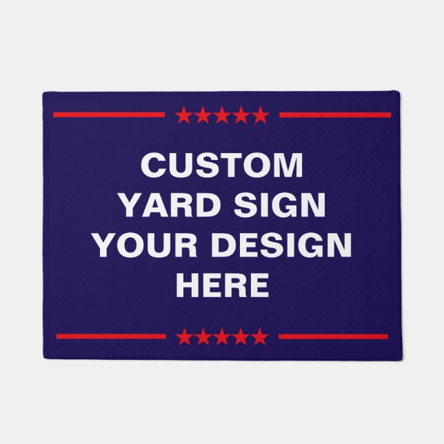 Personalisiert Fußmatte (Vorderseite)