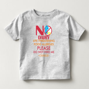 Personalisiert füttern Sie nicht Kleinkind T-shirt