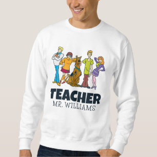 Personalisiert   Ganze Gang 14 Mystery Inc Lehrer Sweatshirt