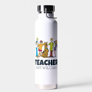 Personalisiert Ganze Gang 14 Mystery Inc Lehrer Trinkflasche