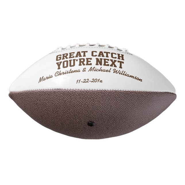 Personalisiert Garter Toss Football (Gedreht 270)