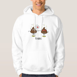 Personalisiert Gekackt Emoji Liebe Couple Hoodie