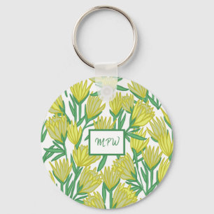 Personalisiert-gelbes Original-Design Schlüsselanhänger