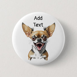 Personalisiert Gemein Chihuahua | Funny Dogs Button