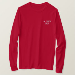 Personalisiert gesegneter bestickter T - Shirt für