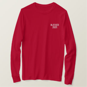 Personalisiert gesegneter bestickter T - Shirt für