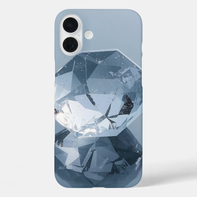 Personalisiert Gesichts-Spielabdeckung - Fügen Sie iPhone 16 Plus Hülle (Rückseite)