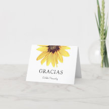 Personalisiert gestrichene Sonnenblume Gracias