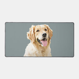 Personalisiert Gezeichnet Golden Retriever Hund Schreibtischunterlage