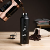 Personalisiert gibt Ihr Namensschild Black Wedding