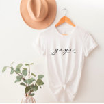 Personalisiert Gigi Oma T - Shirt<br><div class="desc">Jeden Tag fügen wir neue Designs hinzu!</div>