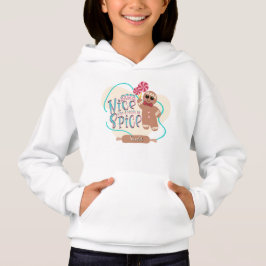 Personalisiert Gingerbrot Weihnachtsfeiertag Hoodie