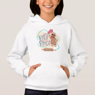 Personalisiert Gingerbrot Weihnachtsfeiertag Hoodie